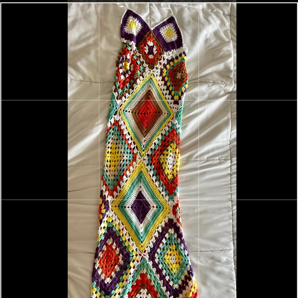 Crochet dress or cover-up